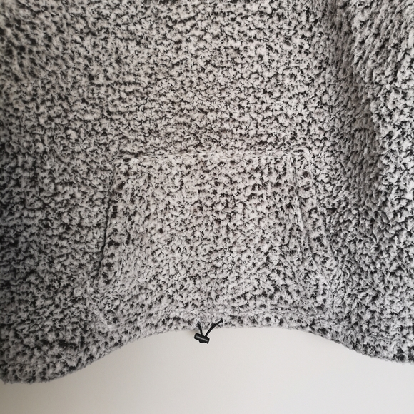 PINK by Victoria's Secret Teddy Bear Sherpa Style Pull Over Sweater Hood… - Picture 6 of 15